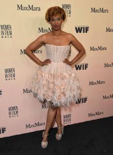 12 June 2019 - Beverly Hills, California - Ryan Michelle Bathe. Women In Film Annual Gala 2019 Presented By Max Mara held at Beverly Hilton Hotel. Photo Credit: Birdie Thompson AdMedia 241683 2019-06-12 California Beverly Hills Etats-Unis Copyright: xAdMediax STAR_241683_020