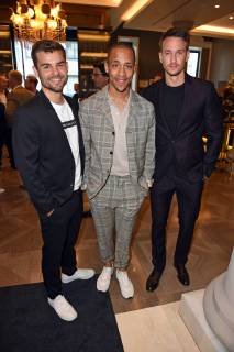 Lucas Reiber, Jerry Hoffmann, Vladimir Burlakov beim Berlin TV Series Award 2019 im TITANIC Hotel am Gendarmenmarkt in Berlin am 13.06.2019