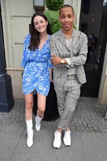 Lea van Acken, Jerry Hoffmann beim Berlin TV Series Award 2019 im TITANIC Hotel am Gendarmenmarkt in Berlin am 13.06.2019
