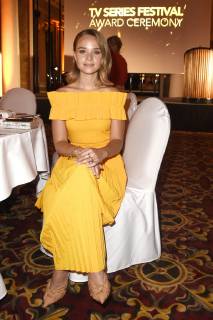 Sonja Gerhardt bei der Verleihung des Berlin Series Award 2019 im Titanic Hotel Gendarmenmarkt. Berlin, 13.06.2019