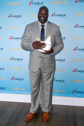 Entertainment Themen der Woche KW25 NEW YORK, NY - JUNE 18: Carnival Cruise Line and NBA star Carnival?s Chief Fun Officer Shaquille O?Neal host an exclusive deck party to celebrate Mardi Gras, Carnival?s newest ship debuting in 2020 at Pier 59 on June 18, 2019 in New York City. Copyright: xDiegoxCorredor MediaPunchx