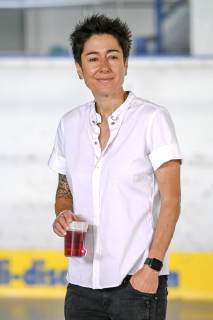 Dunja Hayali spricht auf dem 37. Deutschen Evangelischen Kirchentag 2019 in der Eissporthalle. Dortmund, 21.06.2019