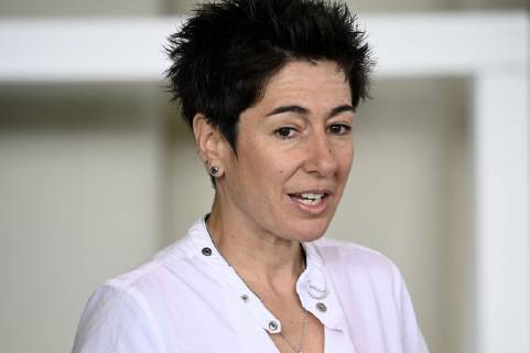 Dunja Hayali spricht auf dem 37. Deutschen Evangelischen Kirchentag 2019 in der Eissporthalle. Dortmund, 21.06.2019