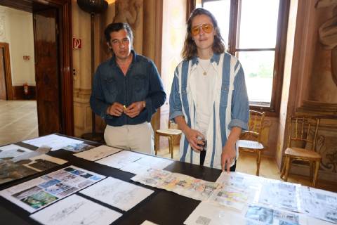 Austrian Art Award DFG Wien, Modeschule Hetzendorf, 26. 06. 2019 Werner SCHREYER, Pierre SARKOZY