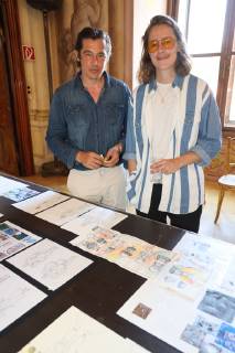 Austrian Art Award DFG Wien, Modeschule Hetzendorf, 26. 06. 2019 Werner SCHREYER, Pierre SARKOZY
