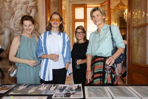 Austrian Art Award DFG Wien, Modeschule Hetzendorf, 26. 06. 2019 Pierre SARKOZY, Michel MAYER, Lilli HOLLEIN, Desiree Treichl STÜRGKH
