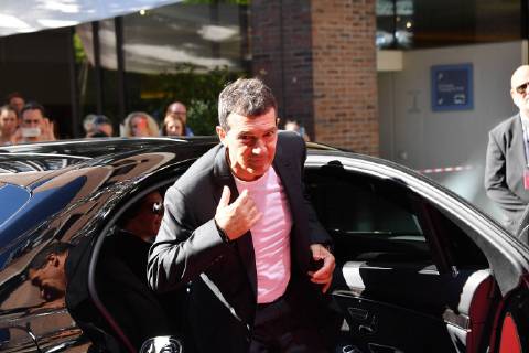 Antonio Banderas bei der Ankunft zur CineMerit Gala am 29.06.2019 im Rahmen vom Filmfest in München CineMerit Gala 2019 in Muenchen