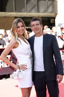 Antonio Banderas mit Lebenspartnerin Nicole Kimpel bei der CineMerit-Gala zu Ehren von Antonio Banderas mit der Premiere von Leid und Herrlichkeit Dolor y gloria auf dem 37. Filmfest München 2019 im Festivalzentrum Gasteig. München, 29.06.2019