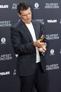 Antonio Banderas bei der CineMerit-Gala zu Ehren von Antonio Banderas mit der Premiere von Leid und Herrlichkeit Dolor y gloria auf dem 37. Filmfest München 2019 im Festivalzentrum Gasteig. München, 29.06.2019