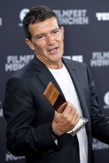 Antonio Banderas bei der CineMerit-Gala zu Ehren von Antonio Banderas mit der Premiere von Leid und Herrlichkeit Dolor y gloria auf dem 37. Filmfest München 2019 im Festivalzentrum Gasteig. München, 29.06.2019