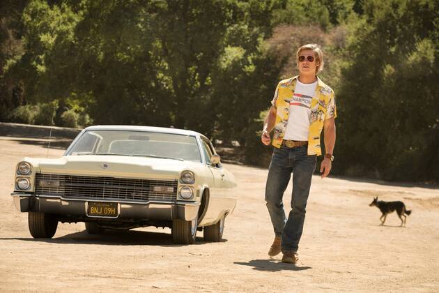 OSCARS. Bester Nebendarsteller. Preisträger 2011-2020 Brad Pitt, Once Upon a Time in Hollywood (2019) Photo Credit: Sony Pictures Releasing The Hollywood Archive Los Angeles CA  Copyright: xCTMG,xIncx 33799029THA