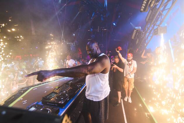 Entertainment Themen der Woche KW30 Entertainment Bilder des Tages Shaquille O Neal performed at Pow Wow festival on Zrce 23.07.2019., Croatia, Novalja - Shaquille O Neal was performing as DJ Diesel at Pow Wow festival on Zrce beach..  MarkoxDimic PIXSELL