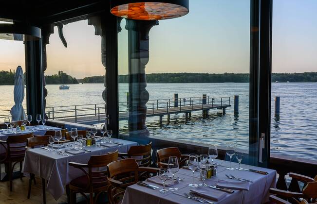 Potsdam Landeshauptstadt Brandenburg 26.07.2019 Kaiserliche Matrosenstation KONGSNAES Potsdam Ventahalle wird am Montag den 29.07.2019 eröffnet Gastronom und Kongsnaes-Pächter Joseph Laggner ein Restaurant Bauherr ist der Gastronom und Kongsnaes-Pächter Joseph Laggner KONGSNAES bedeutet Landzunge des Königs Bauherr und Eigentümer ist der Berliner Berliner Juwelier Michael Linckersdorff copyright camera4 Eberhard Thonfeld