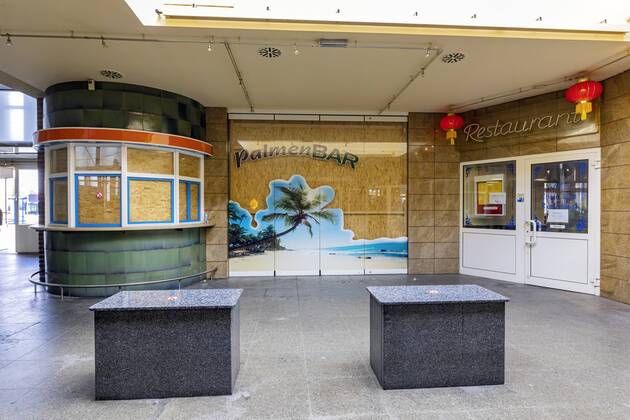 DEU, Deutschland, Baden-Württemberg, Tuttlingen, 04.08.2019: Tristesse im Bahnhof Tuttlingen.
