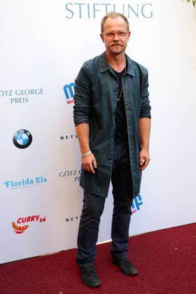 Vergabe GOETZ GEORGE PREIS 2019 Matthias Koeberlin am Roten Teppich zur Verleihung vom GOETZ GEORGE PREIS am 19. August 2018 in der Astor Film Lounge. Der dotierte Preis soll an dieses Lebenswerk von Goetz George erinnern. Berlin Charlottenburg Berlin Deutschland