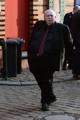 Hamburg, der 19.08.2019 Reiner Calmund auf dem Weg zur Verleihung des Sport Bild Awards 2019 in Hamburg. Die feierliche Gala fand im der Fischauktionshalle statt. Prominente Gäste beim Sportbild Award 2019 in Hamburg, Hamburg-St. Pauli Hamburg Deutschland