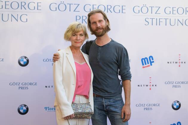 Berlin GER, Berlin, 19.08.19, Preisverleihung - Goetz George Stiftung Anne Kasprik und Sohn Alexander Kasprik, Goetz George Stiftung - Preisverleihnung, 19.09.19, Copyright: xEIBNER UwexKochx EP_EER