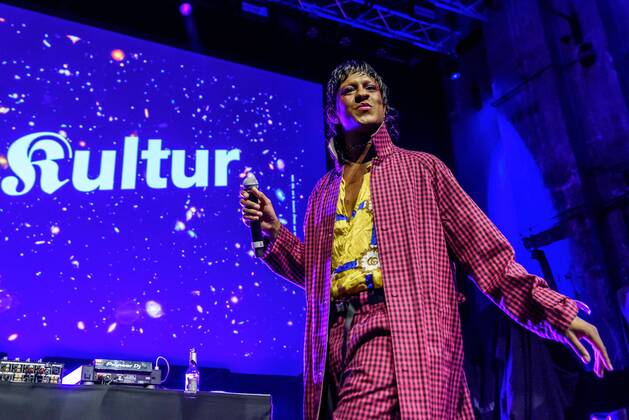 Mykki Blanco auf dem Musikfestival Pop-Kultur Kulturbrauerei in Berlin-Prenzlauer Berg snapshot-photography F.Boillot