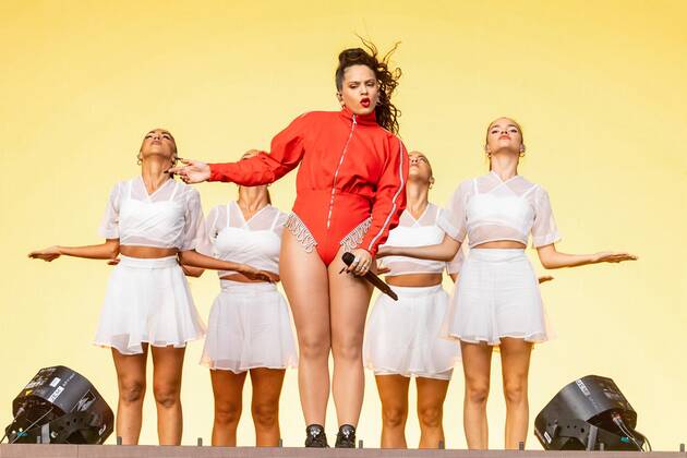 August 31, 2019, Philadelphia, Pennsylvania, U.S: Singer ROSALIA (ROSALIA VILA TOBELLA) during the Made In America Music Festival at Benjamin Franklin Parkway in Philadelphia, Pennsylvania Philadelphia U.S. - ZUMAs135 20190831_zap_s135_178 Copyright: xDanielxDeSloverx