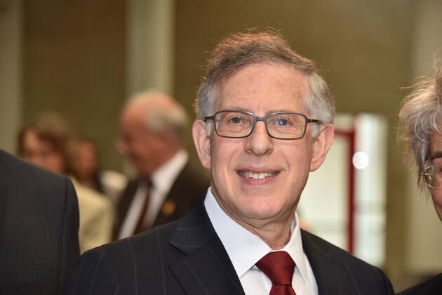 Der US amerikanische Neurologe Prof. Dr. Richard Finkel, Professor für Neurologie an der University of Central Florida und Leiter der Neurologie am Nemours Children‘s Hospital in Orlando, Preisträger vor der Verleihung des K.J Zülch Preis am 12. 09.2019 in Köln - Der K-J. Zülch-Preis der Gertrud-Reemtsma- Stiftung wird seit 1990 für herausragende Leistungen in der neurologischen Grundlagenforschung vergeben.