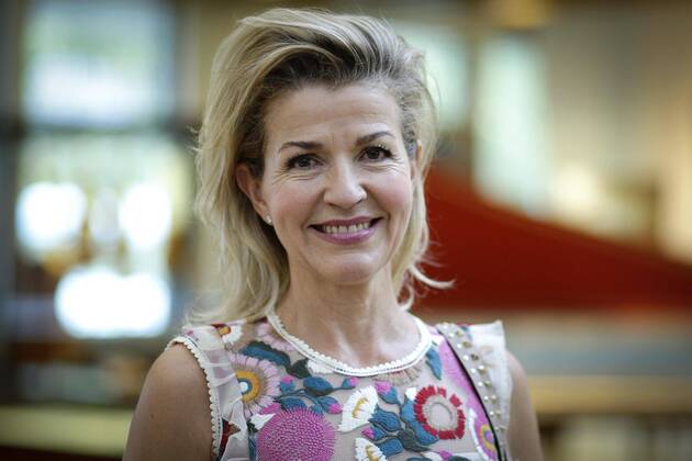 Bilder des Jahres 2019, Entertainment 09 September Entertainment Themen der Woche KW38 Entertainment Bilder des Tages 17.09.2019, Berlin, Deutschland - Bekanntgabe der Preistraeger des Praemium Imperiale 2019. Foto: Anne-Sophie Mutter, Preistraegerin des Praemium Imperiale 2019 im Bereich Musik.