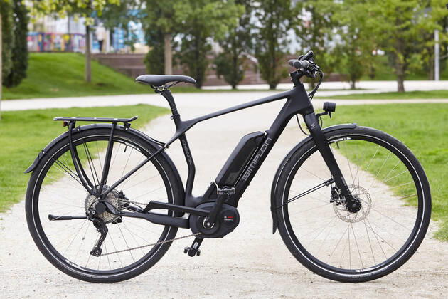 Deutschland, Hamburg, 11.09.2018: Simplon Chenoa HS 60, E-Bike aus Carbon