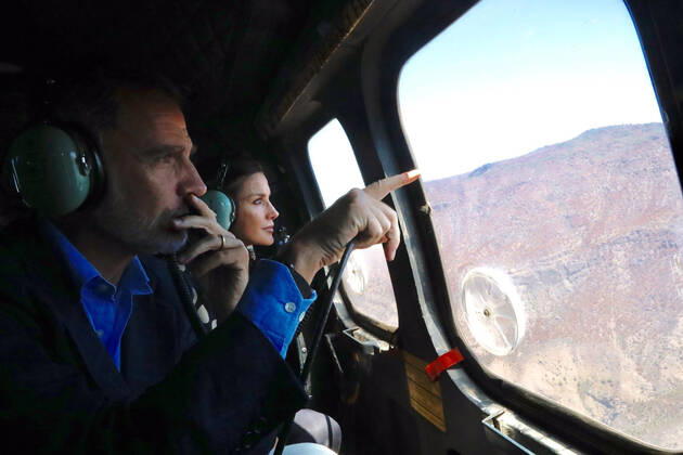 Bilder des Jahres 2019, Entertainment 09 September Entertainment Themen der Woche KW39 Entertainment Bilder des Tages 23-09-2019 Canaria King Felipe and Queen Letizia visiting Gran Canaria.  Copyright: xPPEx