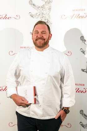 Berliner Meisterkoch 2019 Bjoern Swanson von Golvet bei der Ankuendigung der Berliner Meisterkoeche 2019 in Berlin am 24. September 2019. Berliner Meisterkoeche 2019