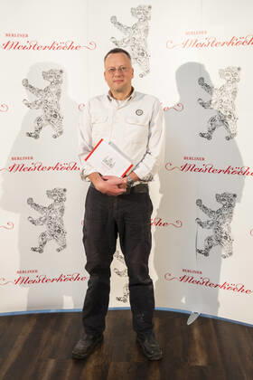 Berliner Kiezmeister 2019 Florian Domberger von Domberger Brot-Werk bei der Ankuendigung der Berliner Meisterkoeche 2019 in Berlin am 24. September 2019. Berliner Meisterkoeche 2019