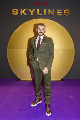 Edin Hasanovic bei der Premiere der Netflix-Serie Skylines im Henninger-Turm. Frankfurt, 25.09.2019