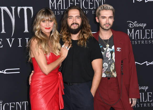 Bilder des Jahres 2019, Entertainment 09 September Entertainment Themen der Woche KW40 Entertainment Bilder des Tages 30 September 2019 - Hollywood, California - Heidi Klum, Tom Kaulitz, Bill Kaulitz. Disney s Maleficent: Mistress of Evil Los Angeles Premiere held at The El Capitan Theatre. Photo Credit: Birdie Thompson AdMedia 245642 2019-09-30 California Hollywood Etats-Unis  Copyright: xAdMediax STAR_245642_075