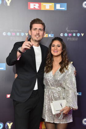 Christian Wackert und Steffi Brungs kommt am 02.10.2019 in Köln zur Verleihung des 20. Deutschen Comedypreis 2019, er wird jährlich an Komiker, für Comedy-Shows und Moderationen verliehen.