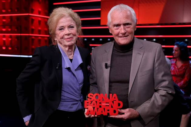 AMSTERDAM, 14-10-2019, Westergasfabriek, DWDD, Sonja Barend Award, Best interview, VARA, Dutch television, Sonja Barend Award  x4933890x Copyright:
