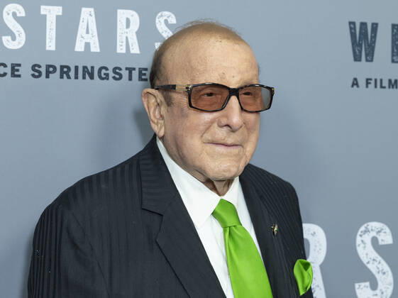 New York special screening of Western Stars Clive Davis attends the New York special screening of Western Stars at Metrograph New York New York United States  LevxRadin