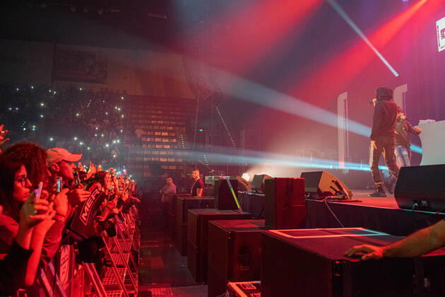 Rüsselsheimer Rapper MERO zieht Jugendliche in die Ludwigsburger MHP-Arena - Impressionen vom Konzert Rapper MERO zieht Jugendliche in die Ludwigsburger MHP-Arena - Impressionen vom Konzert, 71636 Ludwigsburg, Deutschland Copyright: 7aktuellx xNilsxReeh