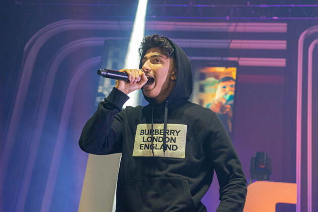 Rüsselsheimer Rapper MERO zieht Jugendliche in die Ludwigsburger MHP-Arena - Impressionen vom Konzert Rapper MERO zieht Jugendliche in die Ludwigsburger MHP-Arena - Impressionen vom Konzert, 71636 Ludwigsburg, Deutschland Copyright: 7aktuellx xNilsxReeh