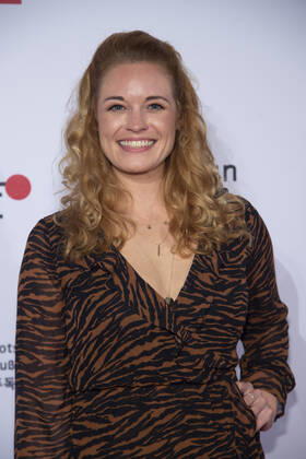 Madeleine KRAKOR, Schauspielerin, Roter Teppich, Red Carpet Show, Ankunft, arrival, Film Festival Cologne awards in Koeln, 17.10.2019.