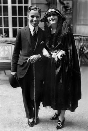 Charlie Chaplin & Pola Negri Actor & Actress 01 May 1933  Copyright: MaryxEvansxAFxArchive 12046907 editorial use only  