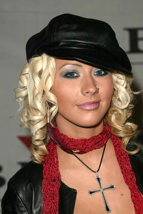 Christina Aguilera Singer Bmg Post Grammy Party Hollywood, Los Angeles, USA 27 February 2002 Copyright: MaryxEvansxAllstarxGrahamxWhitbyxBoot 12224037