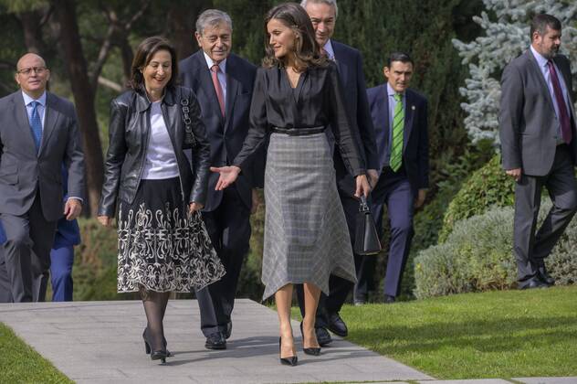 Spanish Queen Letizia during 3 edition of International Friendship Award in Madrid on Wednesday, 30 October 2019 Cordon Press  ANTONIOxQUILEZx0711