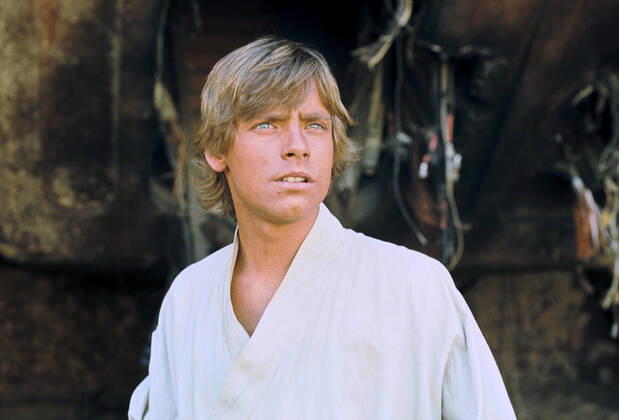 Mark Hamill Characters: Luke Skywalker Film: Star Wars; Star Wars: Episode Iv - A New Hope (USA 1977) Neuer Titel Auch: Star Wars: Episode Iv û Eine Neue Hoffnung Director: George Lucas 25 May 1977 Copyright: LucasfilmxAFxArchivexMaryxEvans 12453860 editorial use only