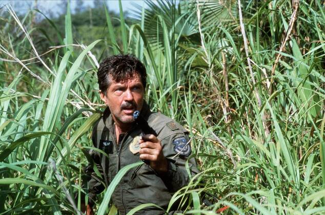 Tom Skerritt Characters: Logan Film: Opposing Force; Hell Camp (1986) Director: Eric Karson 23 July 1986  Copyright: MaryxEvansxAFxArchivexOrion 12466650 editorial use only