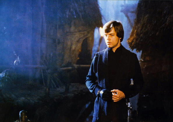Mark Hamill Characters: Luke Skywalker Film: Star Wars: Episode Vi - Return Of The Jedi (USA 1983) Neuer Titel Auch: Star Wars: Episode Vi - Die R³ckkehr Der Jedi-Ritter Director: Richard Marquand 25 May 1983 Mark Hamill Directed by Richard Marquand Copyright: MaryxEvansxAFxArchivexLucasfilm 12471673 editorial use only