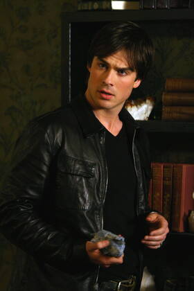 Ian Somerhalder Characters: Damon Salvatore Television: The Vampire Diaries (TV-Serie) Usa 2009-2017, 10 September 2009 Copyright: MaryxEvansxAFxArchivexWarnerxBros.xTv 12672323 editorial use only