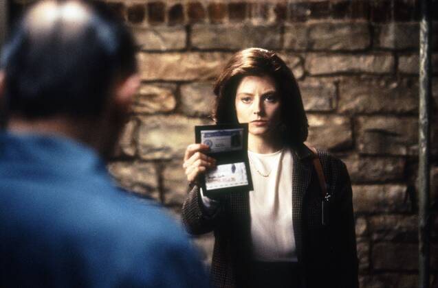 Anthony Hopkins & Jodie Foster Characters: Dr. Hannibal Lecter & Clarice Starling Film: The Silence Of The Lambs (USA 1991) Director: Jonathan Demme 30 January 1991 Copyright: MaryxEvansxAFxArchivexOrionxPictures 12551853 editorial use only