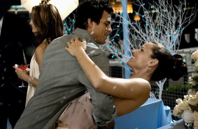 Mark Ruffalo & Jennifer Garner Characters: Matt Flamhaff & Jenna Rink Film: 13 Going On 30 (2004) Director: Gary Winick 14 April 2004 Copyright: MaryxEvansxAFxArchivexSonyxPictures 12587454 editorial use only
