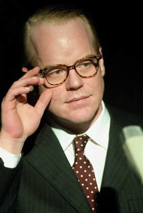 OSCARS. Bester Hauptdarsteller. Preisträger 2001-2010 Philip Seymour Hoffman Characters: Truman Capote Film: Capote (USA CAN 2005) Director: Bennett Miller 02 September 2005  Copyright: MaryxEvansxAFxArchivexUnitedxArtists 12595952 editorial use only