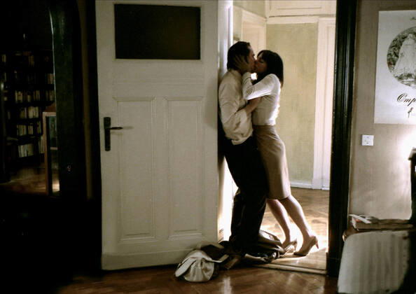 Sebastian Koch & Martina Gedeck Characters: Georg Dreyman & Christa-Maria Sieland Film: The Lives Of Others; Das Leben Der Anderen (DE 2006) Director: Florian Henckel-Donnersmarck 15 March 2006 Copyright: MaryxEvansxAFxArchivexBuenaxVista 12650059 editorial use only