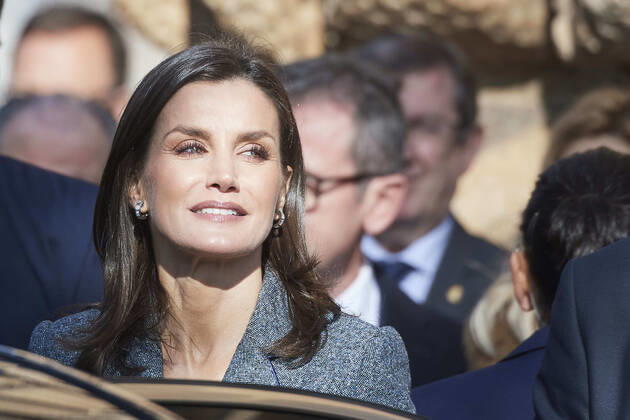 Bilder des Jahres 2019, Entertainment 12 Dezember Entertainment Bilder des Tages December 5, 2019, Madrid, Madrid, Spain: Queen Letizia of Spain attends the opening of Exhibition Zirid Granada and the Berber universe at Carlos V Palace, La Alhambra on December 5, 2019 in Madrid, Spain Madrid Spain  - ZUMAg15_ 20191205_zaf_g15_089 Copyright: xJackxAbuinx