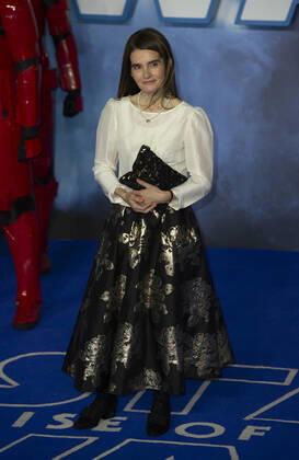 November 17, 2019, London, United Kingdom: Shirley Henderson attends the Star Wars: The Rise of Skywalker European Premiere at Cineworld Leicester Square in London. London United Kingdom - ZUMAs197 20191117_zaa_s197_365 Copyright: xGaryxMitchellx